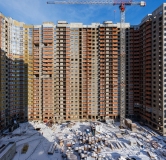 Ход строительства дома Литер 1 в ЖК Облака (Новороссийск) -