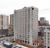 Ход строительства дома № 20, корпус 1 (A) в ЖК Отличие -