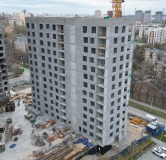 Ход строительства дома 4 в ЖК Бодровский -
