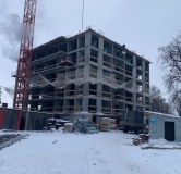 Ход строительства дома 1 в ЖК Хвойный -