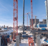 Ход строительства дома 2 в ЖК Оригана -