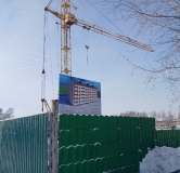 Ход строительства дома 5 в ЖД По ул. 40 лет Победы -
