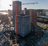 Ход строительства дома корпус 6 в ЖК Утес -