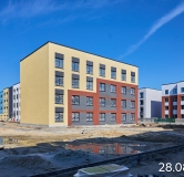 Ход строительства дома № 25, корпус 1 (ГП-4) в ЖК Крылья -