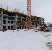 Ход строительства дома 95 в ЖК Лофт-квартал Новатор -