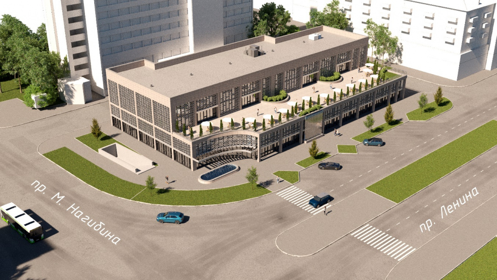 В мэрии Ростова опровергли начало строительства ТЦ рядом с отелем «Амакс» - фото 1