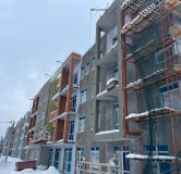 Ход строительства дома 3 в ЖК Культура -