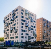 Ход строительства дома 597, 598, 599, 600, 601 в ЖК Курортный Квартал -