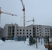 Ход строительства дома 3 корпус 1 в ЖК Зеленая Долина -