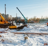 Ход строительства дома Корпус 1,2, 1 этап в ЖК Ботаническая 3 -