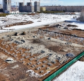 Ход строительства дома 34 (ГП-2) в ЖК Скандиа. Квартал у Леса -