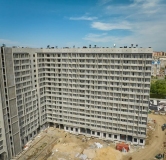 Ход строительства дома 14 в ЖК Манхэттен -