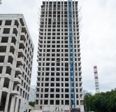 Ход строительства дома 1.1 в ЖК Urman City -