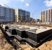 Ход строительства дома 15.2 в ЖК Яблоневые сады -