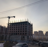 Ход строительства дома секция 1 в ЖК Нью Лайф -