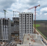 Ход строительства дома Литер 1, квартал 1.4 в ЖК Первое место -