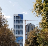 Ход строительства дома 1 в ЖК Динамика -