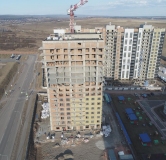 Ход строительства дома № 1 в ЖК Кедр -