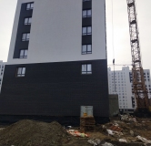 Ход строительства дома 4 в ЖК Лугометрия -