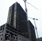 Ход строительства дома № 1 в ЖК Никитин -