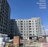 Ход строительства дома 1 в ЖК Статный -