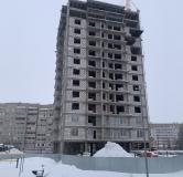 Ход строительства дома 2 в ЖК Небо -