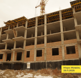 Ход строительства дома № 2, квартал 6.2 в ЖК Живём -