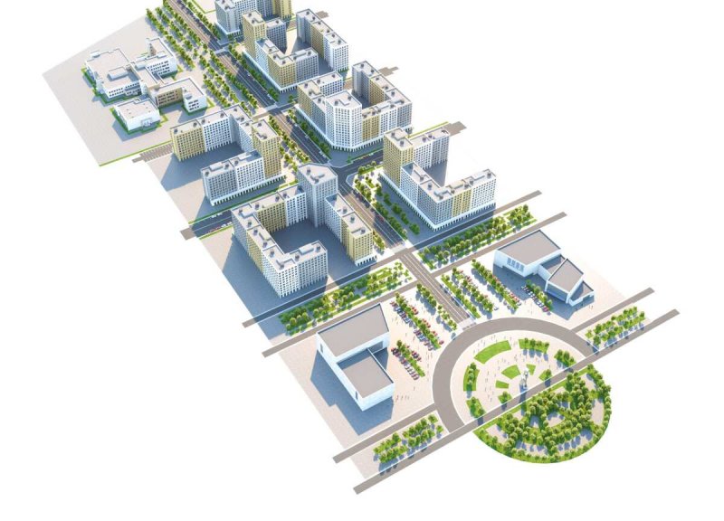 ЖК По ул. Изыскателей (мкр. Восточный) - фото 1