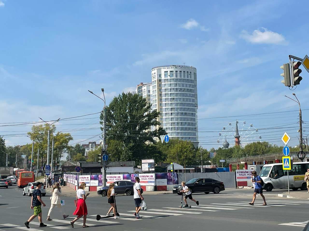 Строительство дороги в объезд стройплощадки метро на Сенной начнется в сентябре - фото 1