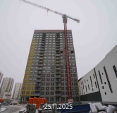 Ход строительства дома № 2, ГП-72.212 в ЖК Прео -