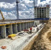 Ход строительства дома Литер 2.1 в ЖК Флора -