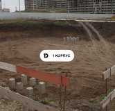 Ход строительства дома Литер 1 (16-1) в ЖК Ридс (REEDS) -