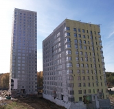 Ход строительства дома 2 в ЖК Разум в Академическом -