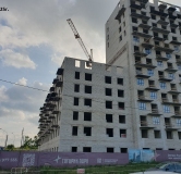 Ход строительства дома 1 в ЖК Гагарин Парк -