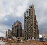 Ход строительства дома корпус 1 в ЖК Аэронавт -