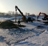 Ход строительства дома 27 в ЖК Альпийский квартал -