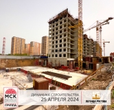 Ход строительства дома Литер 11 в ЖК Легенда Ростова -