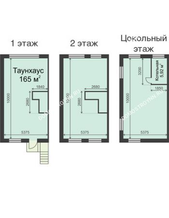 8 комнатная квартира 165 м² в КП Высоковский	, дом 12 (165 м2)