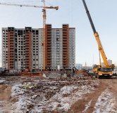 Ход строительства дома 2 в ЖК Садовый квартал -