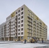 Ход строительства дома № 4, корпус 4 (ГП-10) в ЖК Октябрьский на Туре -