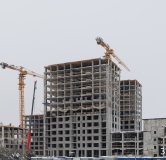 Ход строительства дома 5 в ЖК Мидгард на Уездной -