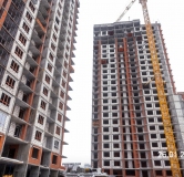 Ход строительства дома 4 в ЖК Модернист -