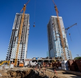 Ход строительства дома 16 в ЖК Азина 16 -