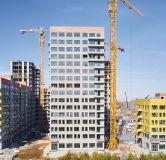 Ход строительства дома 32 в ЖК Символ -