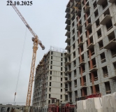 Ход строительства дома 11.1 в ЖК Солнечный (Эталон) -