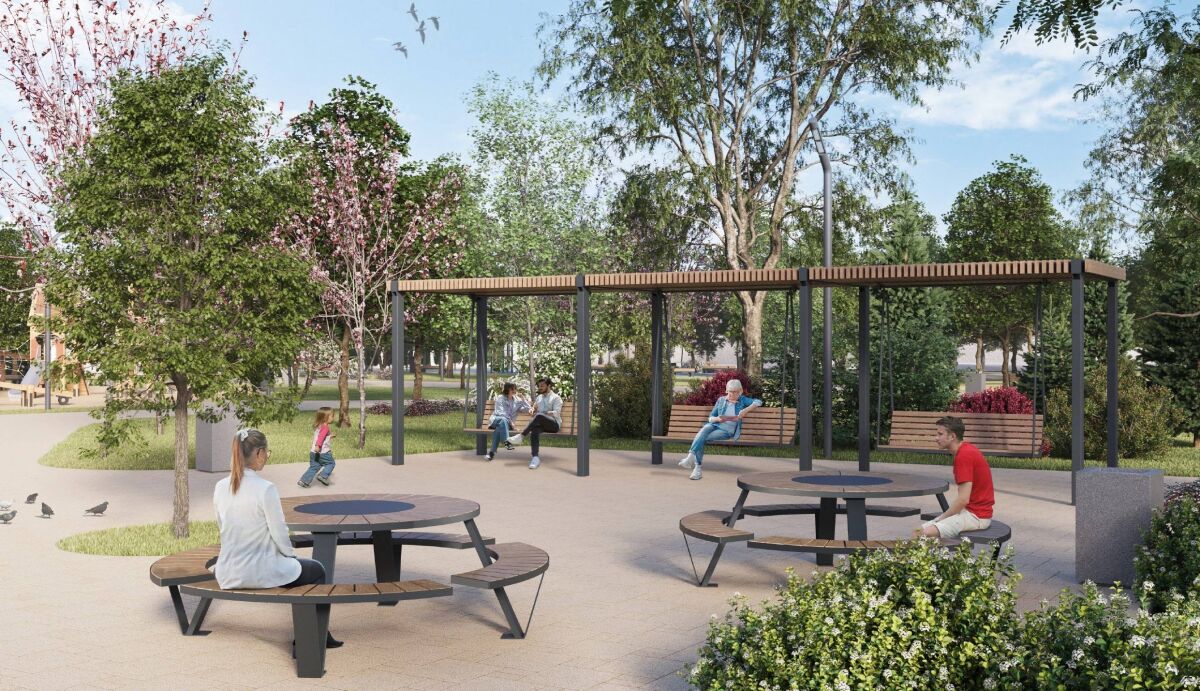 Сквер «Строителей» на Буденновском благоустроят в Ростове в 2026 году - фото 1