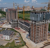 Ход строительства дома 7 в ЖК Батталовский -