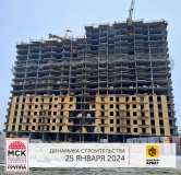 Ход строительства дома Литер 3 в ЖК Донской Арбат -