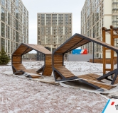Ход строительства дома 3, секции 10-14, 3 этап в ЖК Parkolovo -