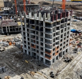 Ход строительства дома № 1456, ГП-72.101 в ЖК Мириады -